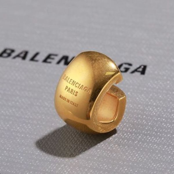 BALENCIAGA イヤーカフ PLATED EAR CUFF 792839 TZ99G