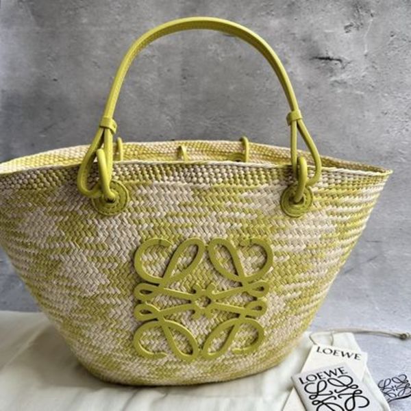 LOEWE アナグラム ミディアム バスケットバッグ かごバッグ