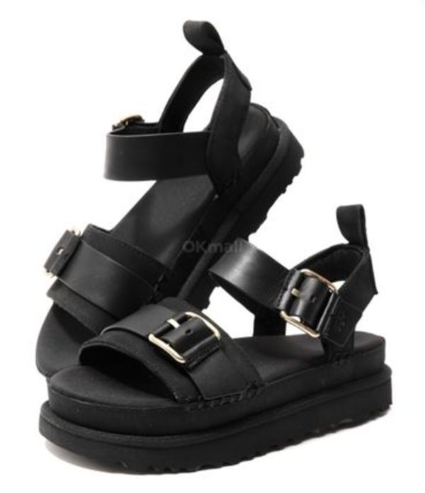 UGG|SANDALS (GOLDENSTAR VILLA SANDAL - BLACK (1167392))