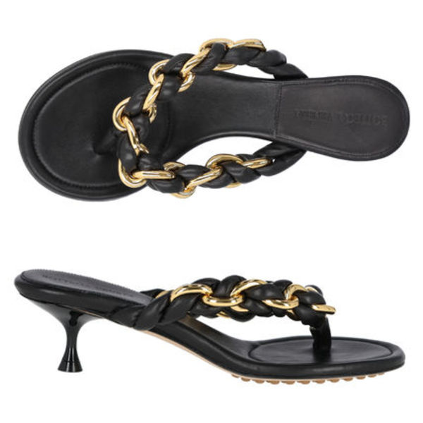 ★即発送★BOTTEGA VENETA チェーン ミュール 659002 V0V50 1000