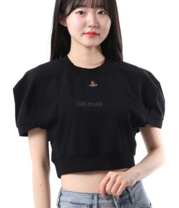 Vivienne Westwood| (CROPPED FOOTBALL T-SHIRT (1G01000A