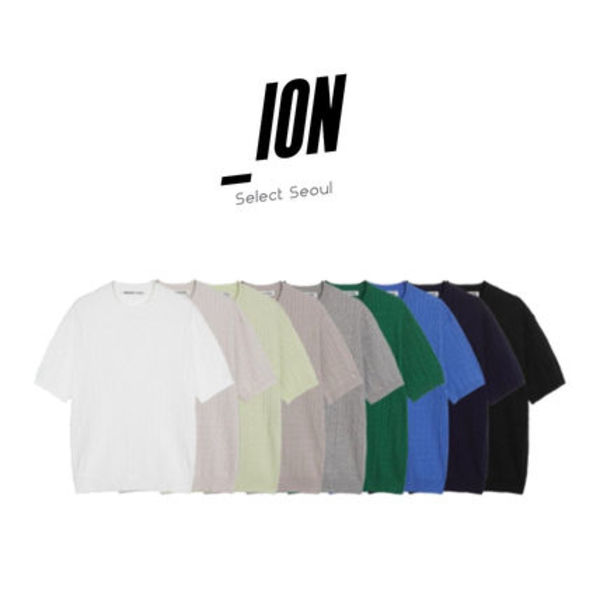 【IONSEOUL】Mini Twist Short Sleeve Knit (9color) 4JH359