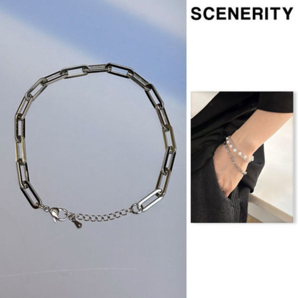 【SCENERITY】Rag steel bracelet