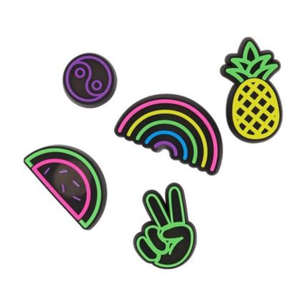 Lights Up Fun 5 Jibbitz Pack - Crocs - Multi - Synthetic