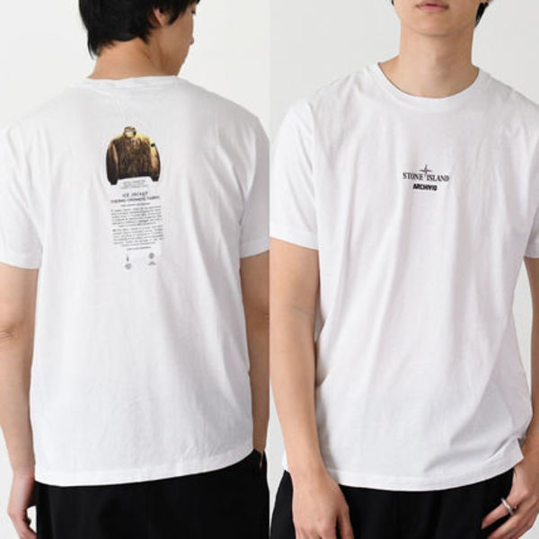 【国内即発】STONE ISLAND ARCHIVIO プリントTシャツ