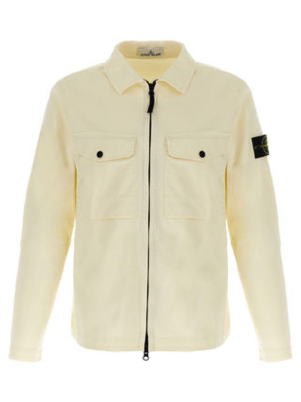 STONE ISLAND Cotton overshirt