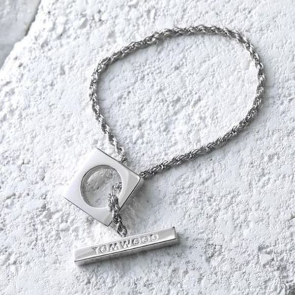 TOMWOOD ブレスレット Square Rope Bracelet 101430 スクエア