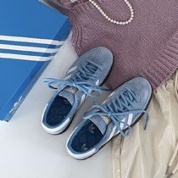 【関税-送料込み】ADIDAS HANDBALL SPZL LIGHT BLUE BD7632