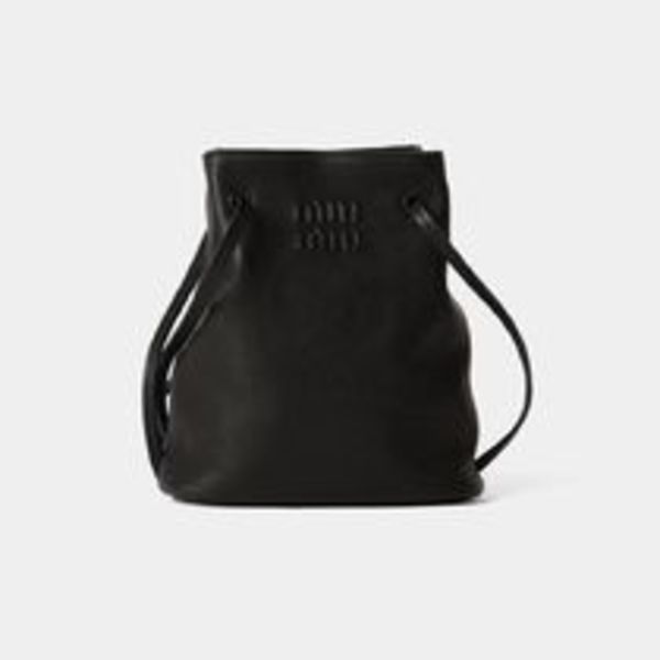 【MiuMiu】ミュウミュウ ナッパレザー ミニバッグ 全2色 送料込
