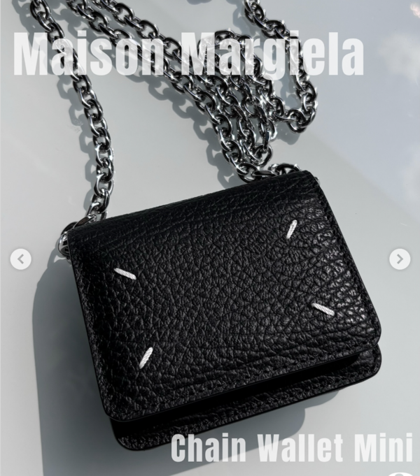 Maison Margiela ミニチェーンウォレット ブラック マルジェラの隠れ名品!チェーンウォレットミニの魅力を徹底解説