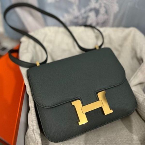 【在庫あり◎】コンスタンスミニ 18 ブラック ゴールド金具
