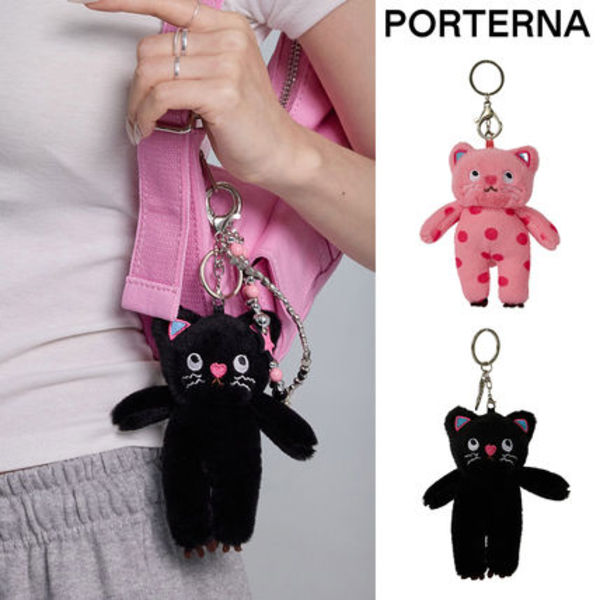 【PORTERNA】Dottie Cats Keyring