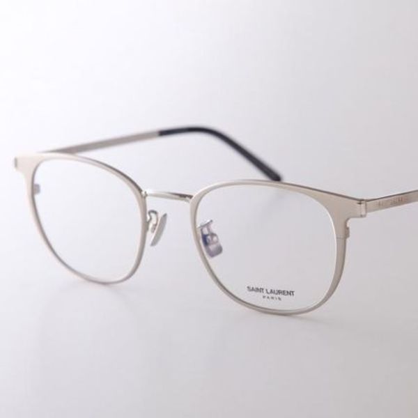 SAINT LAURENT メガネ SL 584 ウェリントン型 メタル