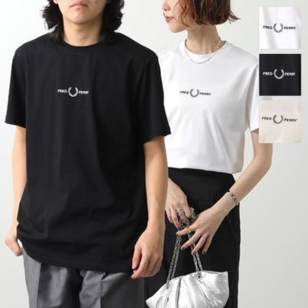 FRED PERRY Tシャツ EMBROIDERED T-SHIRT M4580 半袖