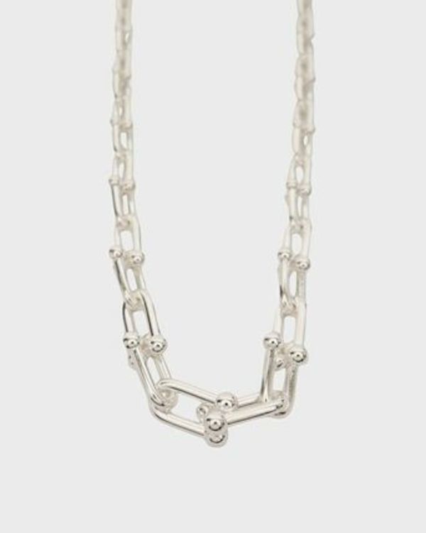 TIFFANY&CO. ハードウェアグラジュエイテッド リンク ネックレス