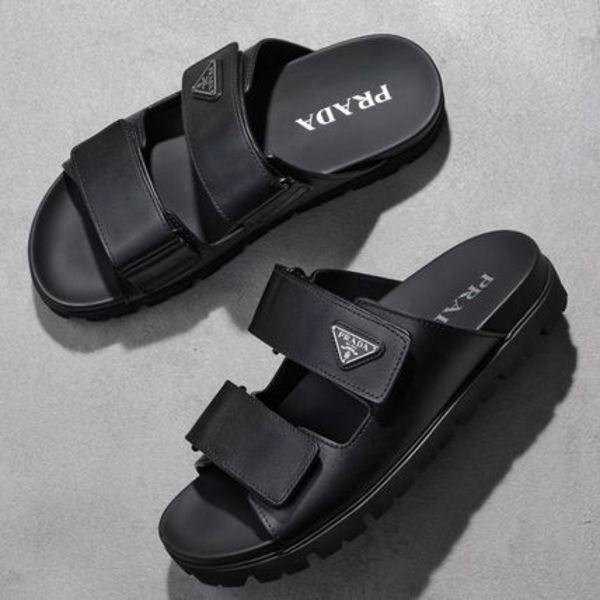 PRADA ストラップサンダル 2X3129 3LEM レザー