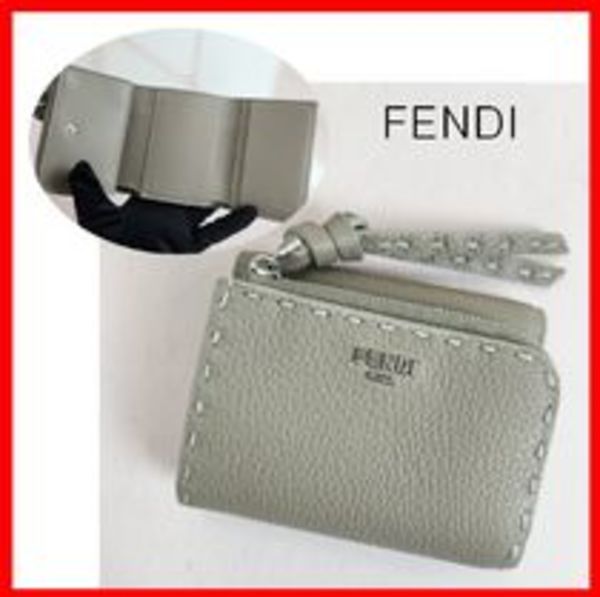 ☆人気☆【FENDI】☆ピーカブー マイクロ 三つ折り財.布☆