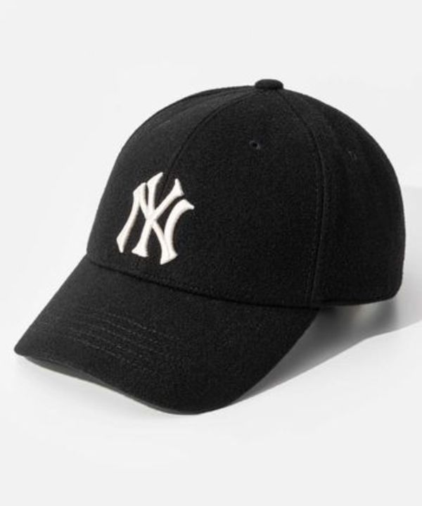 MLB Korea Basic wool textured ball cap 3ACPCW136 キャップ
