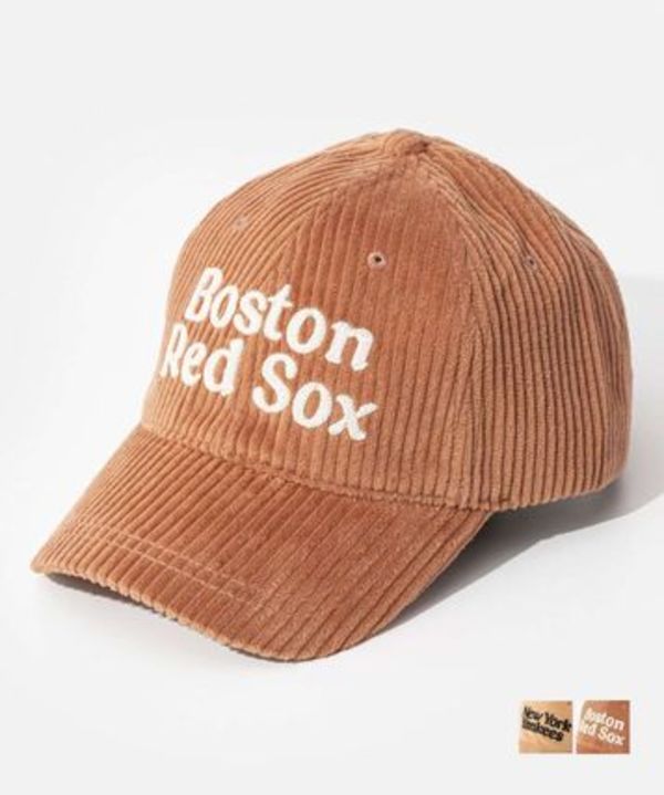 MLB Korea TEDDY CORDUROY UNSTRUCTURE BALL CAP キャップ