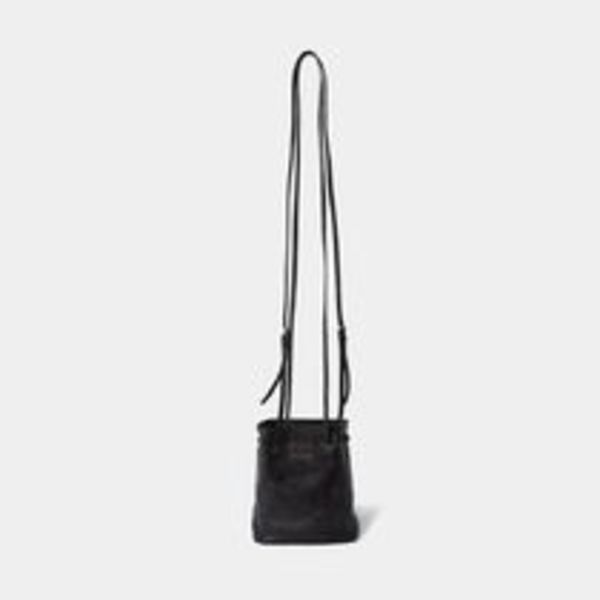 【送料込】MIU MIU ナッパレザー ポーチ ダークブラウン