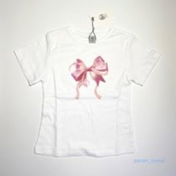 RONRON☆BLACKPINKジェニ着用☆DOUBLE RIBBON SLIM CROP T SHIRT