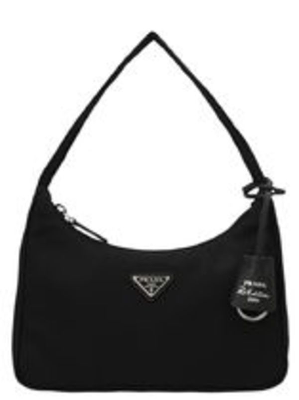 [PRADA] ★Re-Edition Saffiano Trim Re-Nylon Mini Hobo Bag★