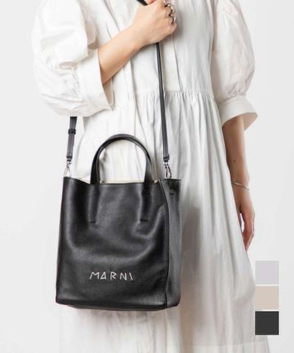MARNI SHMP0018L3 P6533 トートバッグ MUSEO SOFT SMALL N/S