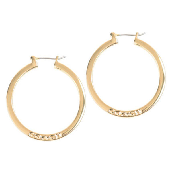 Coach コーチ HOOP EARRINGS フープ ピアス【送料0/国内即発】