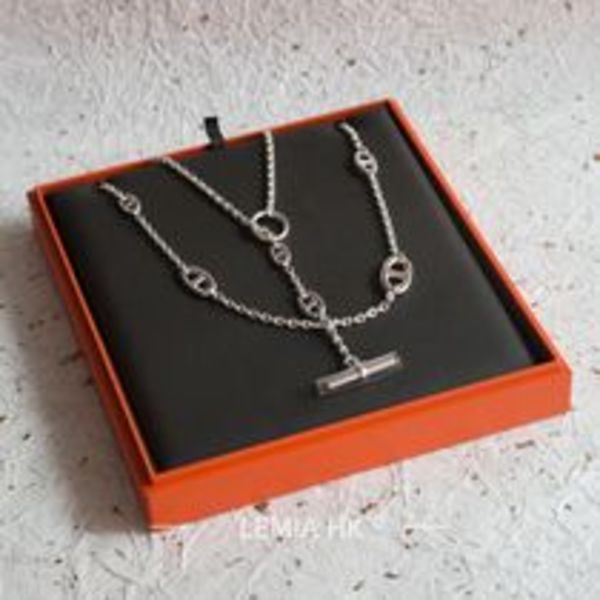 【入手困難】■HERMES ファランドールロングネックレス 80