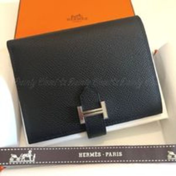 HERMES エルメス Bearn べアン コンパクト 2つ折り財布 メンズ