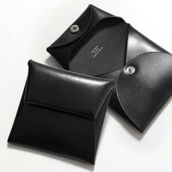 HERMES コインケース BASTIA バスティア ボックスカーフ