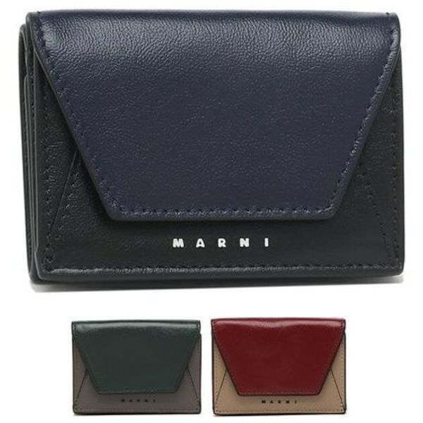 MARNI 三つ折り財布 ミニ財布 PFMI0052U0 P2644 TRIFOLD WALLET