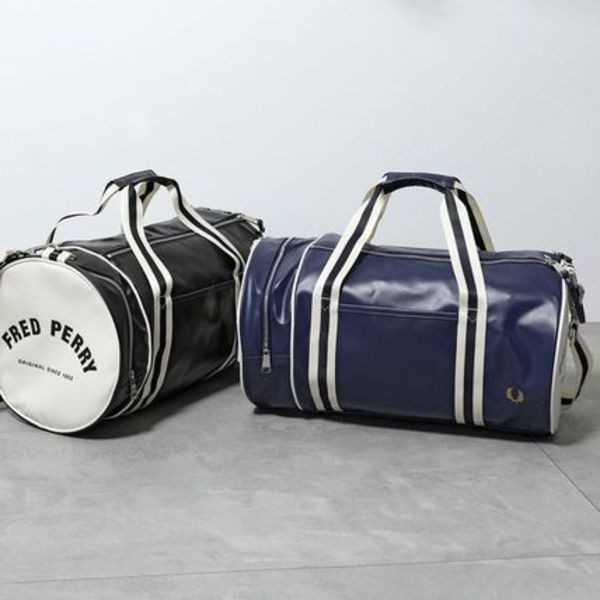 FRED PERRY ボストンバッグ Classic Barrel Bag L7255