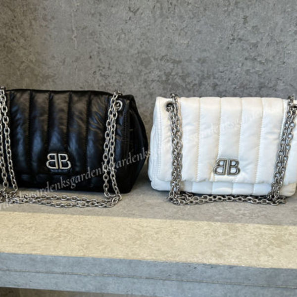 すぐ届く!BALENCIAGA MONACO ミニ バッグ キルテッド