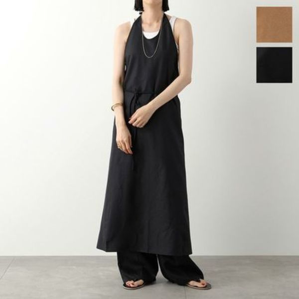 BASERANGE ワンピース APRON DRESS DRAP RS 000