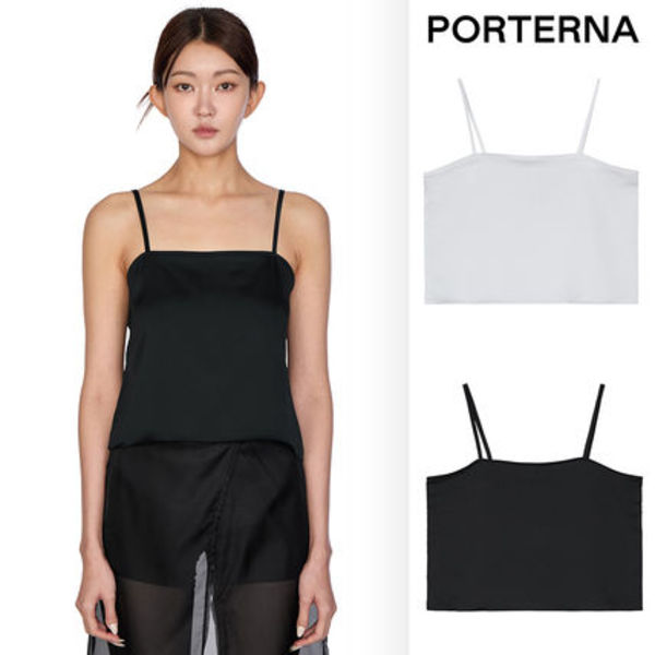 【PORTERNA】Mars satin tank top