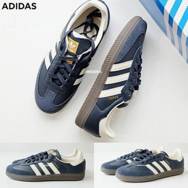 [ADIDAS] スニーカー サンバ OG SAMBA OG ネイビー