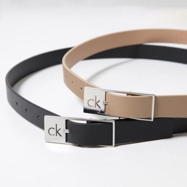 Calvin Klein ナローベルト K60K612864 ロゴ