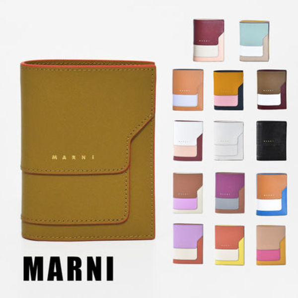 【国内発送】MARNI 二つ折り財布 VANITOSI  小銭入れあり
