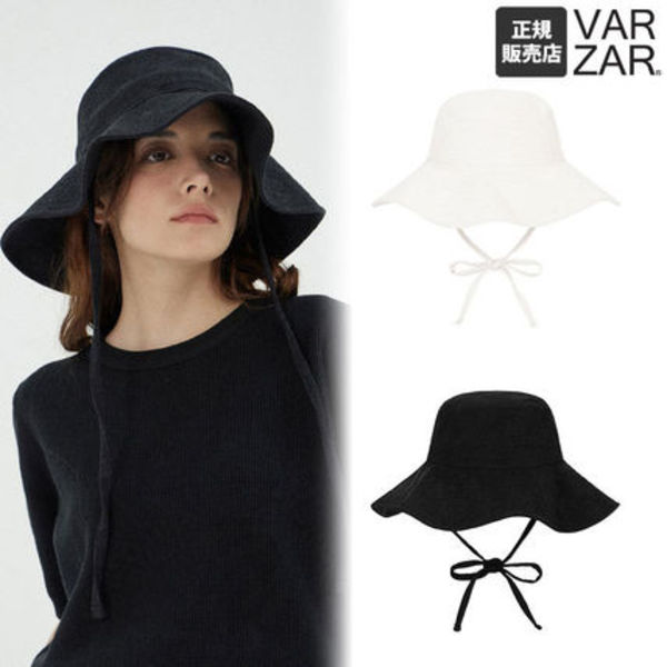 ★VARZAR☆VA Curved Stud Big Visor Bucket Hat