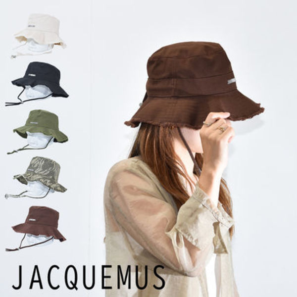 JACQUEMUS 帽子 バケハ レディース ロゴ ジャックムス 213AC002