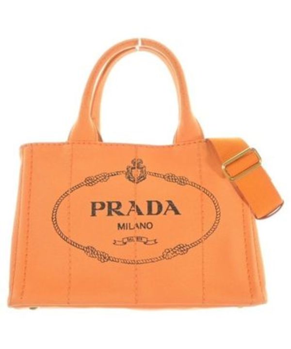 PRADA プラダ トートバッグ オレンジ - 4500525L0039