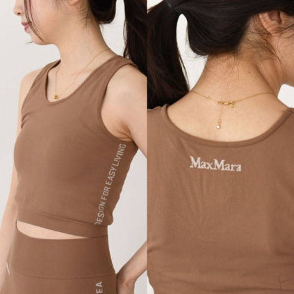 【国内即発】S Max Mara FIOCCHI テクニカル ロゴトップス