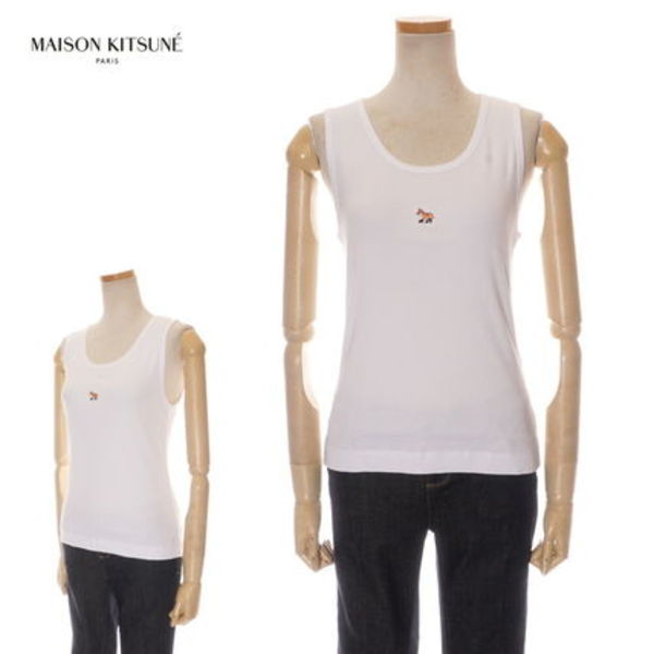 【即発】MAISON KITSUNE タンクトップ MW00103KJ0125 P100