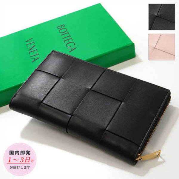 BOTTEGA VENETA カセット 小銭入れ付き 長財布 750259 CASSETTE