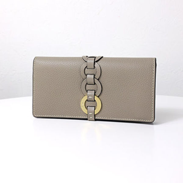 Chloe 長財布 DARRYL Flap Long Wallet レザー CHC21SP115E04