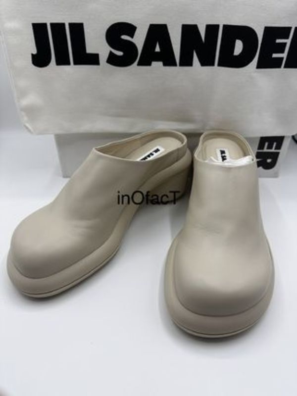 JIL SANDER ジルサンダー サボ サンダル レザーミュール