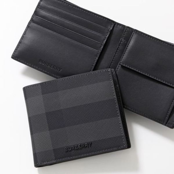 BURBERRY 二つ折り財布 MS CC BILL COIN BRT