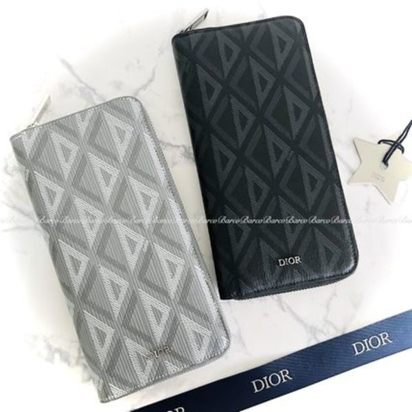 すぐ届く☆【DIOR】バーティカル ロング ジップウォレット