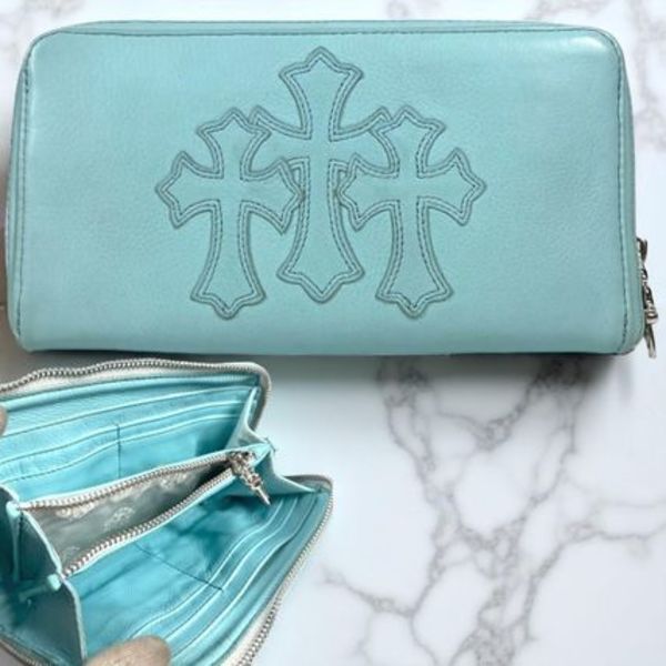 CHROME HEARTS ラウンドファスナー 長財布